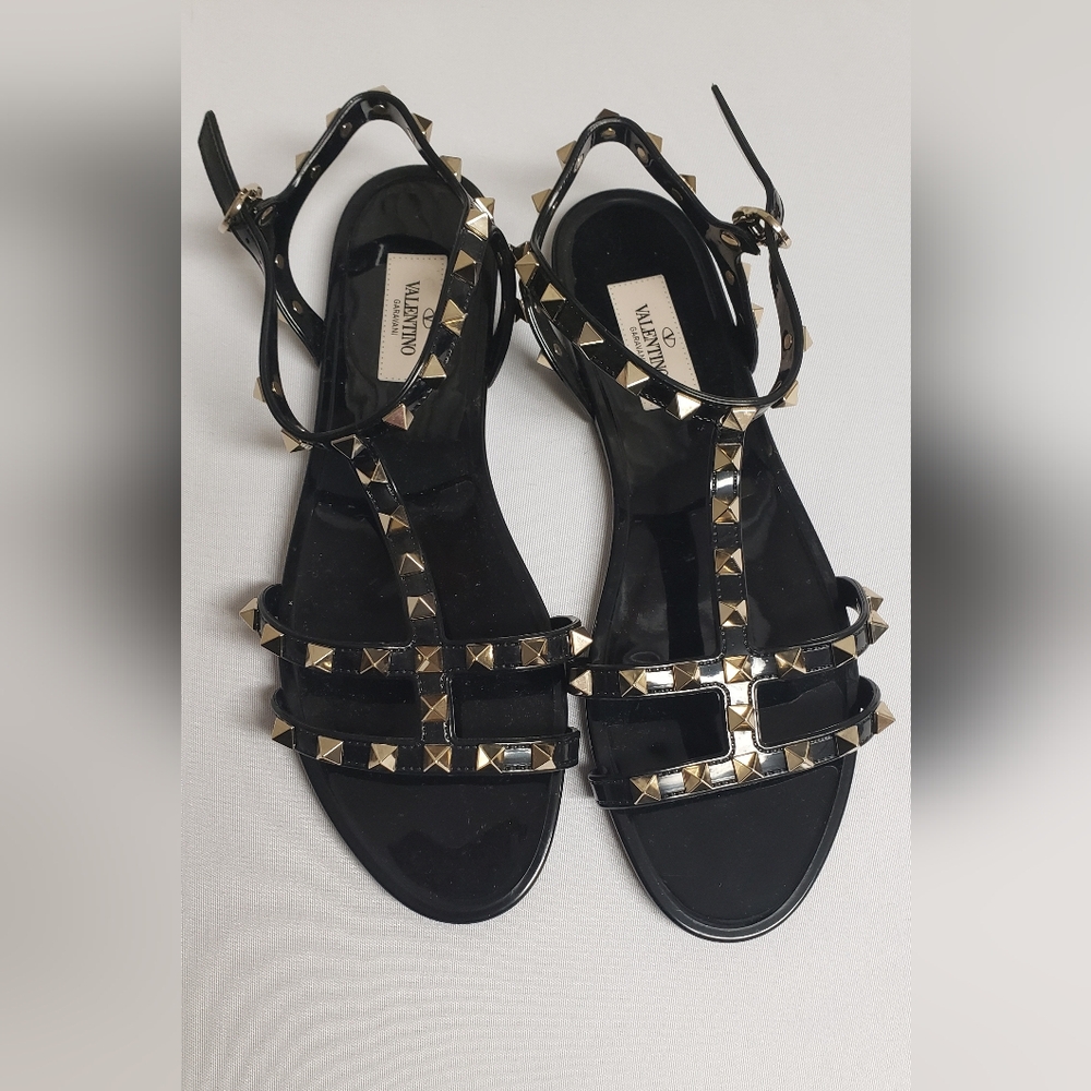 Valentino Garani Rokstud Sandals - Picture 2 of 6